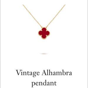 Vintage Van Cleef Alhambra Pendant Necklace